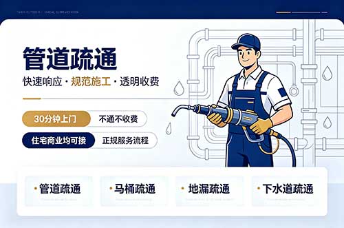图木舒克管道疏通