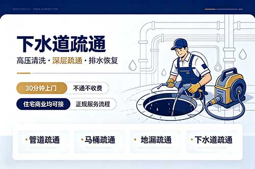 图木舒克下水道疏通